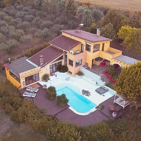 Villa Hacienda Private Pool And Jacuzzi Паралия-Катерини Экстерьер фото