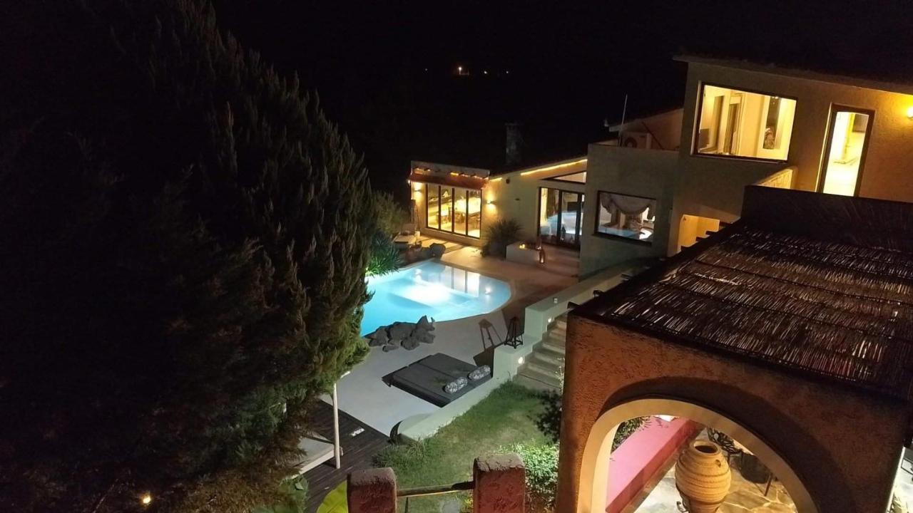 Villa Hacienda Private Pool And Jacuzzi Паралия-Катерини Экстерьер фото